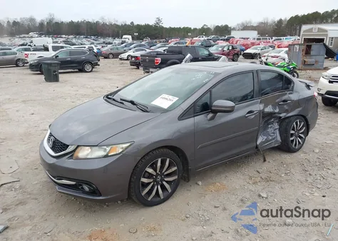 2015 Honda Civic Ex-L z USA, uszkodzony, nr VIN 19XFB2F94FE048199